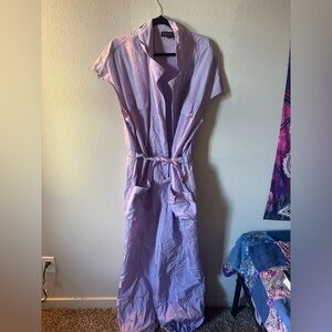 ELOQUII Lavender Jumpsuit